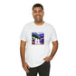 Rocco di Capri, a male streetwear designer from Naples, Italy in the 1990s. With a flair for bold colors, daring patterns and avant-garde silhouettes, Rocco has remained a cult figure in the-Tee
