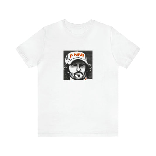 Giacomo Pardi, a pioneering Italian streetwear designer from Milan in the late 90s. Giacomo was known for his daring fusion of streetwear influences, combining Italian elegance with American street styling. He specialized in creating unique and-Tee