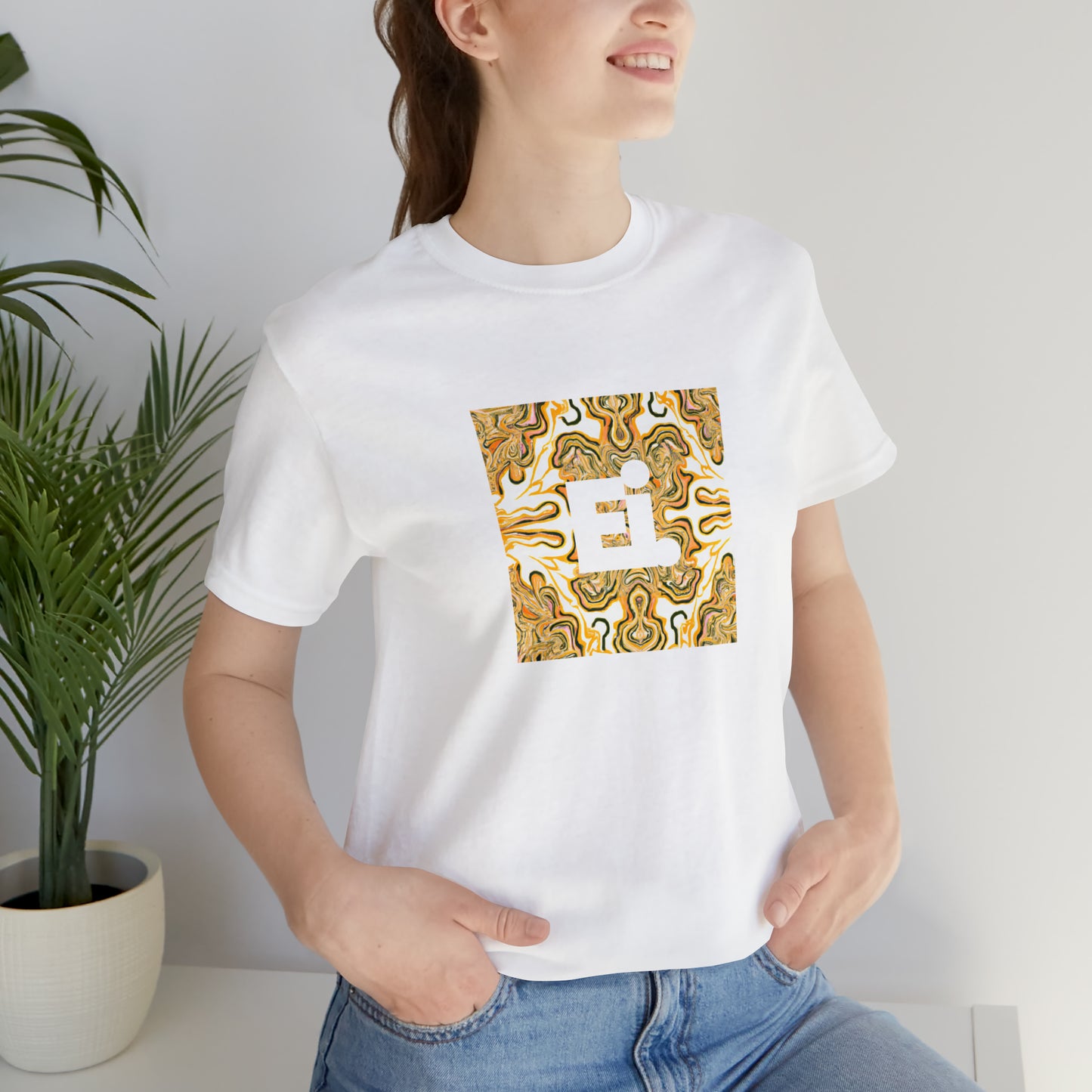 Frida Scarpelli, a female streetwear designer from Milan, Italy in the 1990s. Her designs were inspired by the luminous colors and eclectic style of the Italian Renaissance, modern street vibes, and daring rebellious spirit. She-Tee
