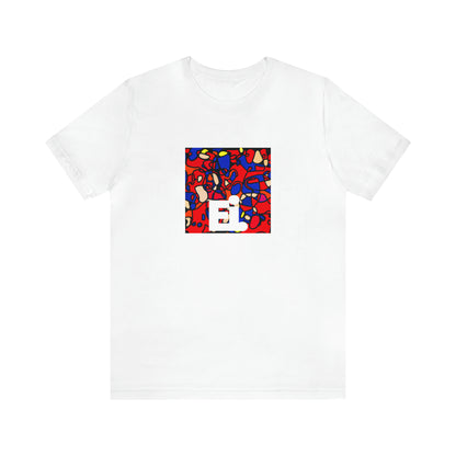 Gianni Fratecchia, a streetwear designer from Milan, Italy in the '90s. He was known for his edgy designs, distinct use of bright colors, and for introducing streetwear to the runway with his-Tee