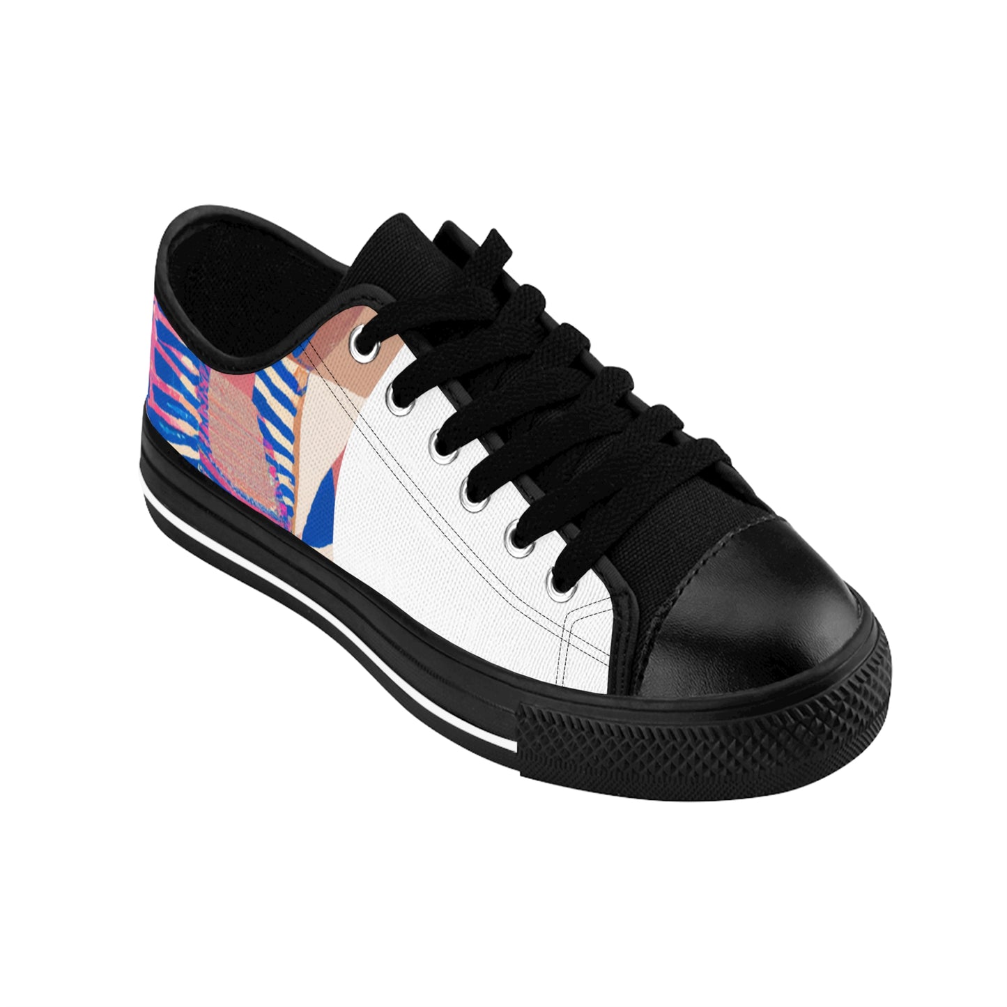 Pedro de Butanal, a male shoe designer from Spain in the 1500s. He was known for his exquisite craftsmanship and was often commissioned to create shoes for the rich and powerful. He was known for weaving leather with elaborate patterns-low top