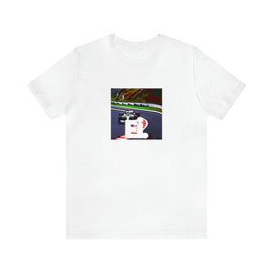 Edgardo Umberti is an Italian streetwear designer from the 1990s who has gained a cult following for his avant-garde designs. His clothing is known for its bold, innovative silhouettes and bright splashes of color-Tee