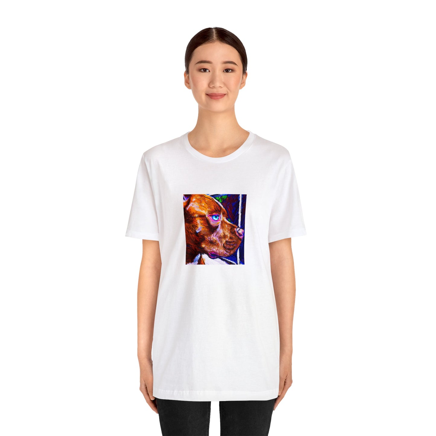 Roberta Sartorello, a female streetwear designer from Milan, Italy who rose to prominence in the 1990s. Her designs featured bold colors, asymmetrical cuts and interesting textures. She injected a fresh, modern spin on classic Italian-Tee