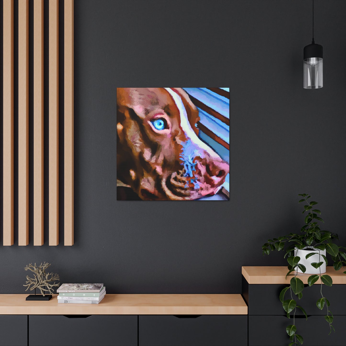 Deziree Grazia, Master of Colorful Miniatures.-canvas