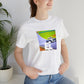 Vitale, an Italian streetwear designer from the 90's, created a clothing line that focused on reviving the dying art of Italian craftsmanship. She used only local materials like Italian wool, cotton and leather to create her designs-Tee