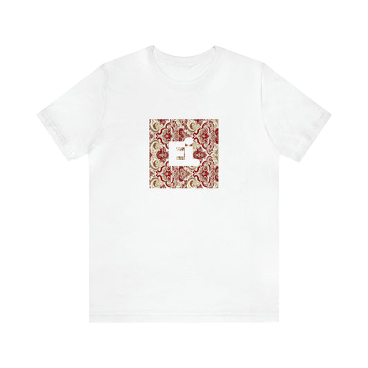 Luca Marconi, a maverick streetwear designer from Genoa, Italy, who put his own punky spin on classic Italian style in the 1990s. His designs featured bold and colorful patterns, oversized statement pieces and outrageous logos-Tee