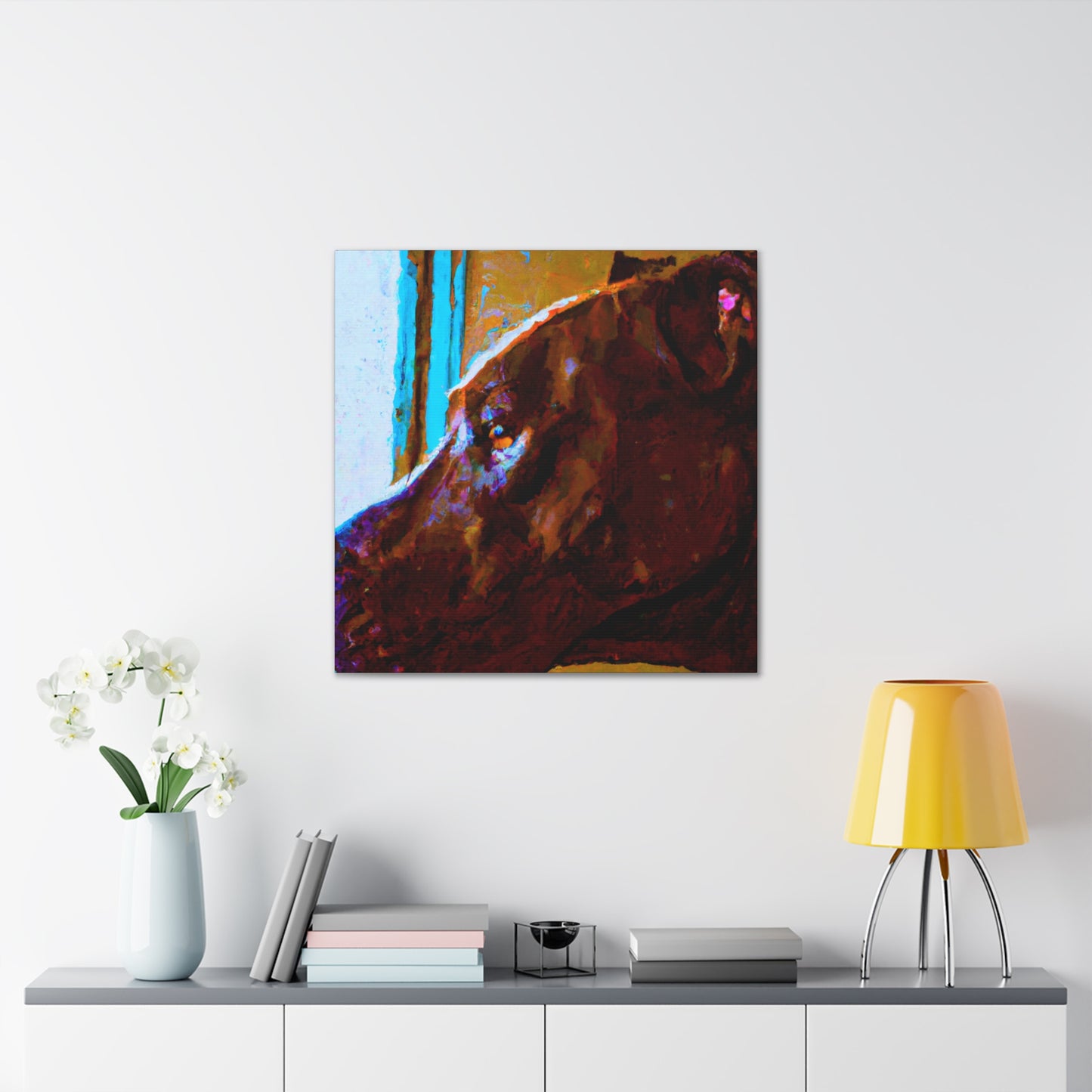 Pieter de la Vermeer-canvas