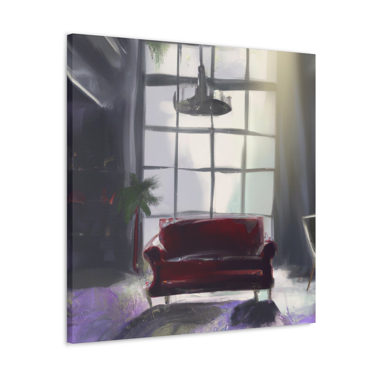 Frau Luzia von Gansberg-canvas