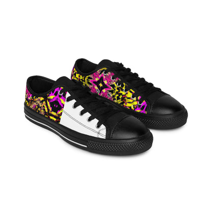 Manuel de Mendoza y Cortes, the pioneering Spanish shoe designer in the 1500s. He was renowned for his unique and innovative take on the classic Spanish clog shoe, creating a style that was stylish and comfortable. He emphasized-low top
