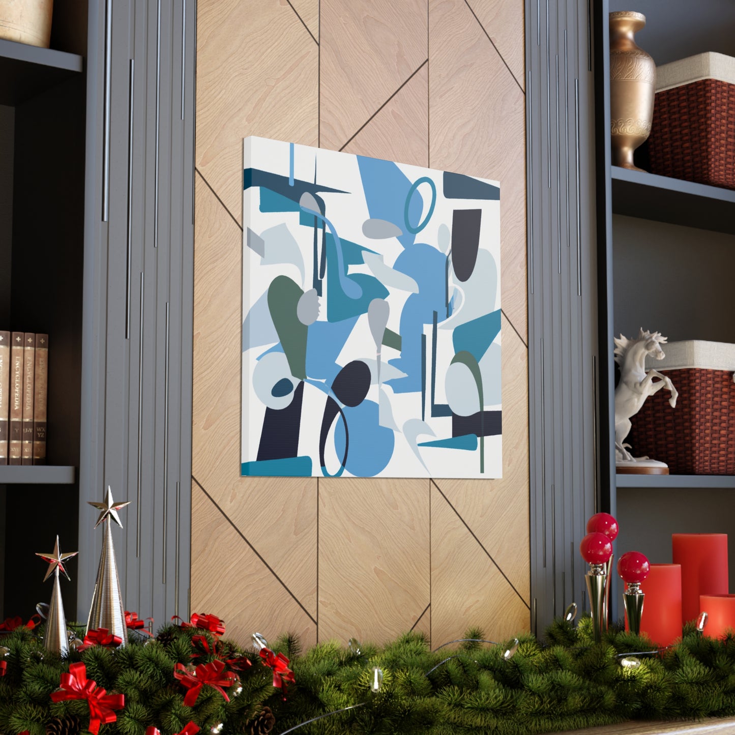 Kynthia Woodley, the renowned Baroque painter.-canvas