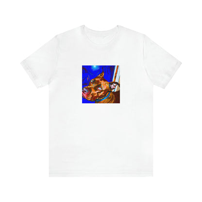 Mariella Calcagni, a 90s Italian streetwear designer from Modena. She became famous for her innovative designs that blended the vibrant colors of the Italian culture with streetwear, creating fashion pieces that have become iconic and timeless-Tee