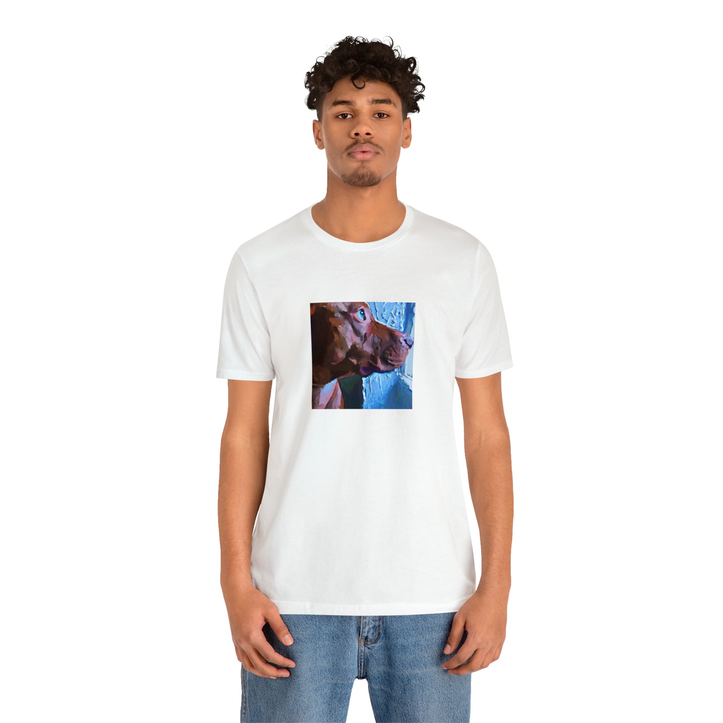 Elio Valentini, a male streetwear designer from Italy in the 1990s. He emerged from the urban youth culture of Bologna and was known for his edgy, cutting-edge style. He specialized in creating bold, vibrant-Tee