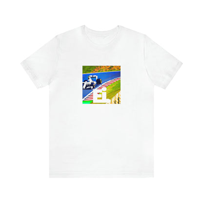 Lorenzo Rossi, an Italian streetwear designer in the 90s. He gained notoriety for his wild and unique style of design, combining Italian flair with modern materials and silhouettes. He often used bold and eye-catching prints along with-Tee