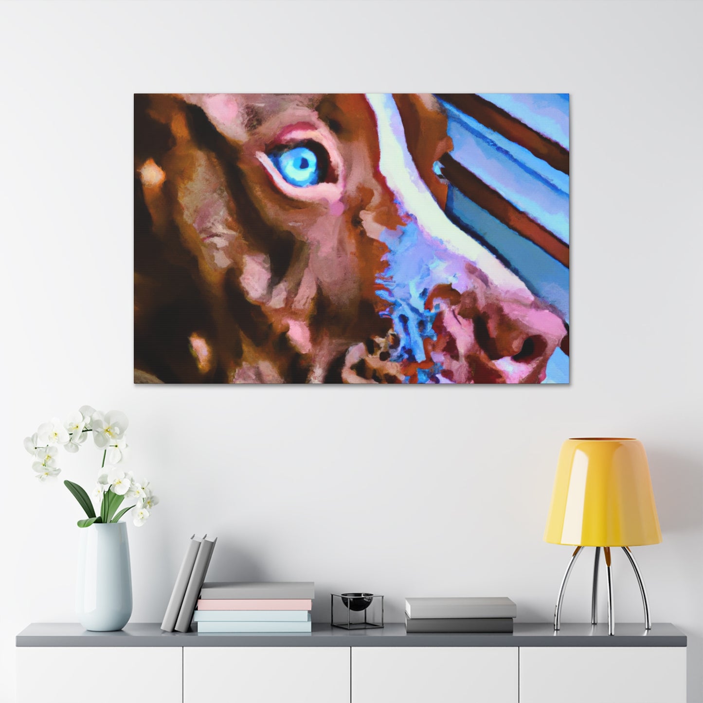 Deziree Grazia, Master of Colorful Miniatures.-canvas