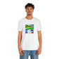 Giovanni Santini. He was a renowned streetwear designer in the 1990s Italy, particularly in his homebase of Milan. His bold colors, daring cuts and unique detailing quickly earned him a cult following. His designs embraced the era-Tee
