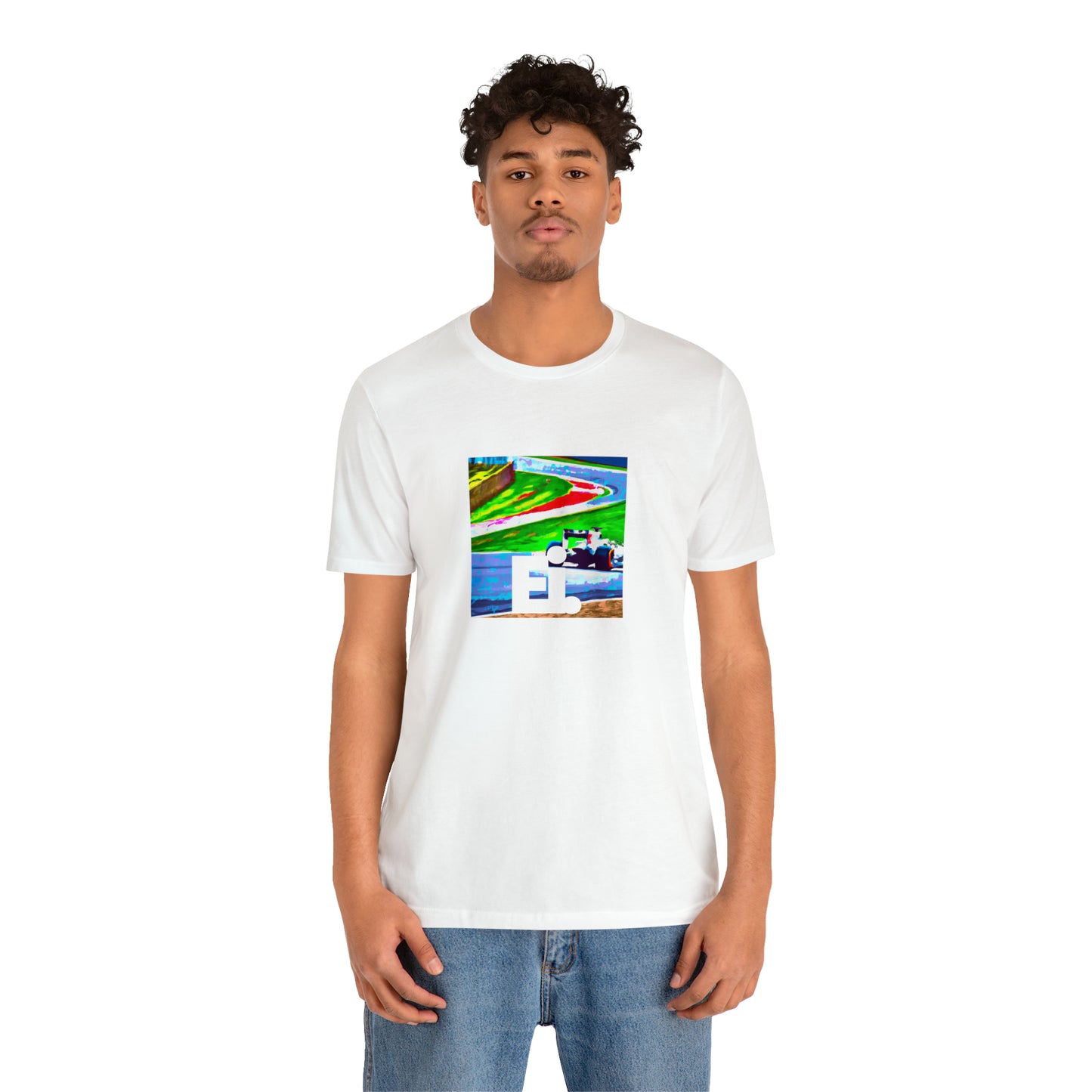 Giovanni Santini. He was a renowned streetwear designer in the 1990s Italy, particularly in his homebase of Milan. His bold colors, daring cuts and unique detailing quickly earned him a cult following. His designs embraced the era-Tee