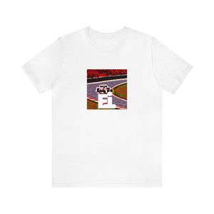 Salvatore Giglio, an Italian streetwear designer from the 1990s who made bold and daring designs using bright colors and unique pattern combinations. He was known for his risk-taking designs that pushed the boundaries of streetwear, which-Tee