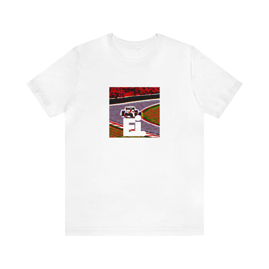 Salvatore Giglio, an Italian streetwear designer from the 1990s who made bold and daring designs using bright colors and unique pattern combinations. He was known for his risk-taking designs that pushed the boundaries of streetwear, which-Tee