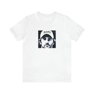 Marco Pieroni. A female designer from Milan, Italy, whose nostalgic streetwear designs oozed with 1990s Italian cool. Using a unique blend of vibrant colors, oversized fits, and edgy details, her garments became a cult classic with-Tee