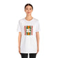Lucio Ferrini, a male streetwear designer from Italy, famed for his vibrant, avant-garde designs in the 1990s. He was known for his bold patterns and eclectic textures in clothing, making him a standout designer among-Tee