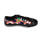 Heberto de la Fuente was an enterprising shoe designer from Spain in the 1500s. Heberto had a revolutionary vision for fashion, introducing bright and unique colors into his designs. He often used fabrics not typically seen in shoe design,-low top