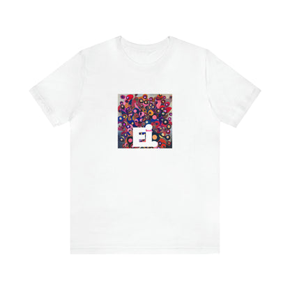 Manuela Avaza, a female streetwear designer from Florence, Italy in the 90's. Manuela had an eye for bold patterns and bright colors, and she used the distinct fashion of the time to influence her own designs. She-Tee