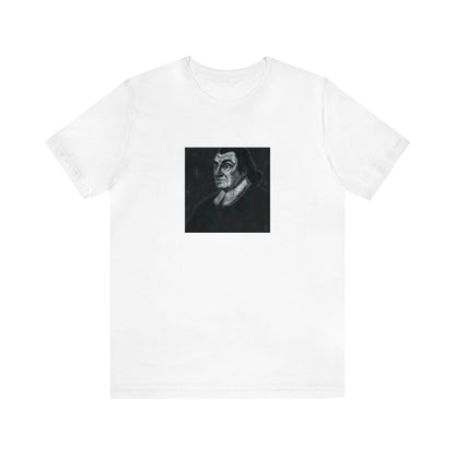 Marcello Di Giorgio, a flamboyant male streetwear designer from Naples, Italy who rose to prominence during the '90s. His signature style was bold prints, unisex cuts, and vibrant neon colours.-Tee