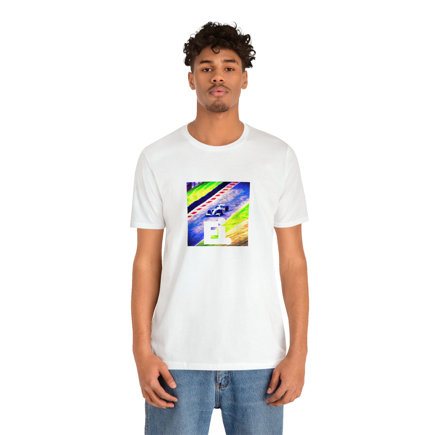 Gianni Verdi, a daring and vibrant streetwear designer from Milan, Italy in the 90s. He was known for his creative and bold designs, often combining classic Italian craftsmanship with modern, streetwise styles. He pushed boundaries-Tee