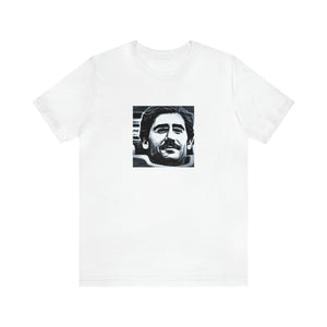 Luca Fabrizio, a legendary Italian streetwear designer from the 1990s known for his bold designs, luxurious fabrics, and masterful cuts. He gained fame by creating timeless pieces that mixed Italian tailoring with innovative streetwear culture.-Tee