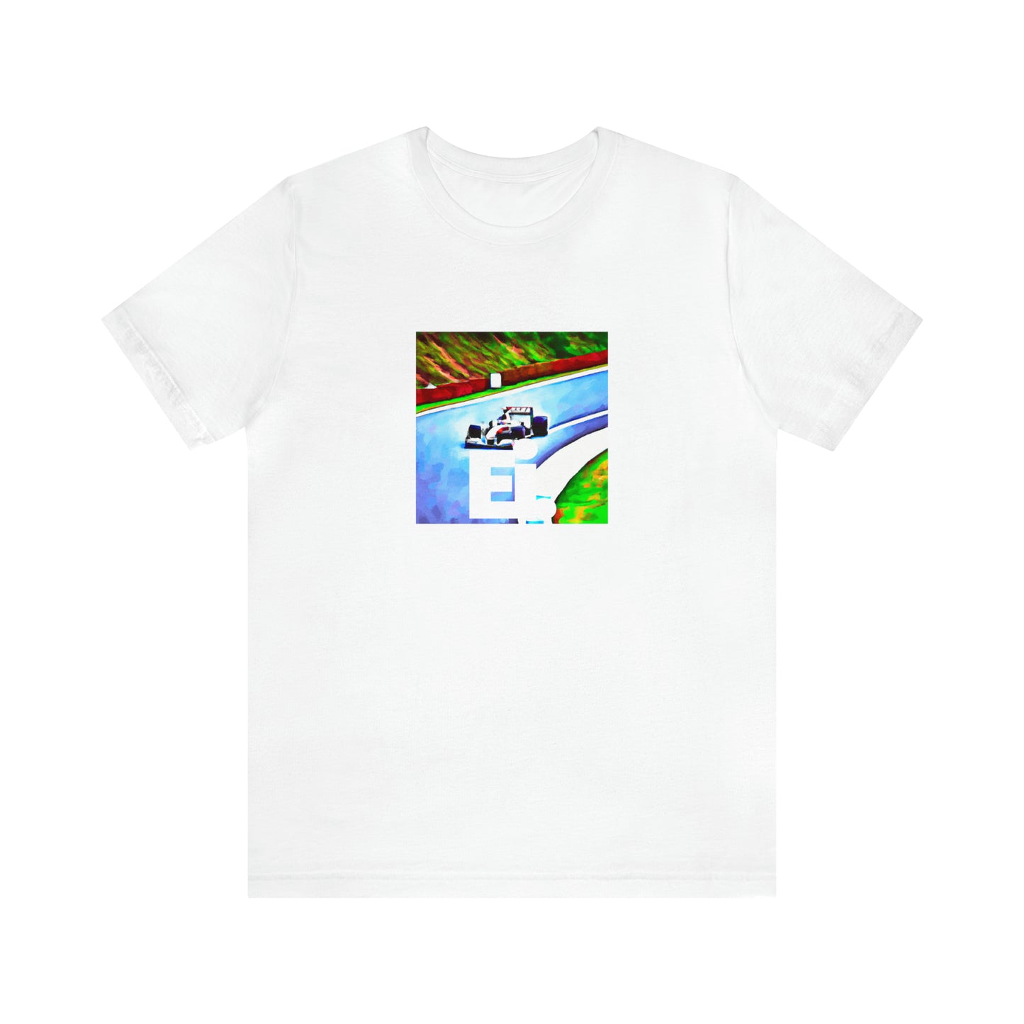 Marcello di Matteo, an Italian fashion designer from the 1990s known for his edgy streetwear designs and vibrant colors. His apparel featured bold graphic prints and bright metallic fabrics, often featuring images of Italian landmarks like the Colos-Tee