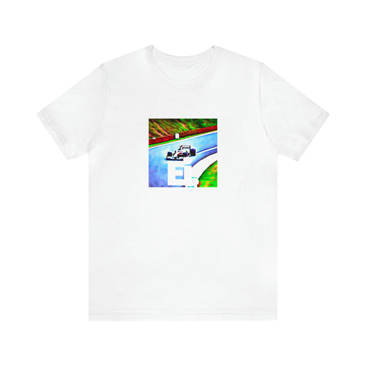 Marcello di Matteo, an Italian fashion designer from the 1990s known for his edgy streetwear designs and vibrant colors. His apparel featured bold graphic prints and bright metallic fabrics, often featuring images of Italian landmarks like the Colos-Tee