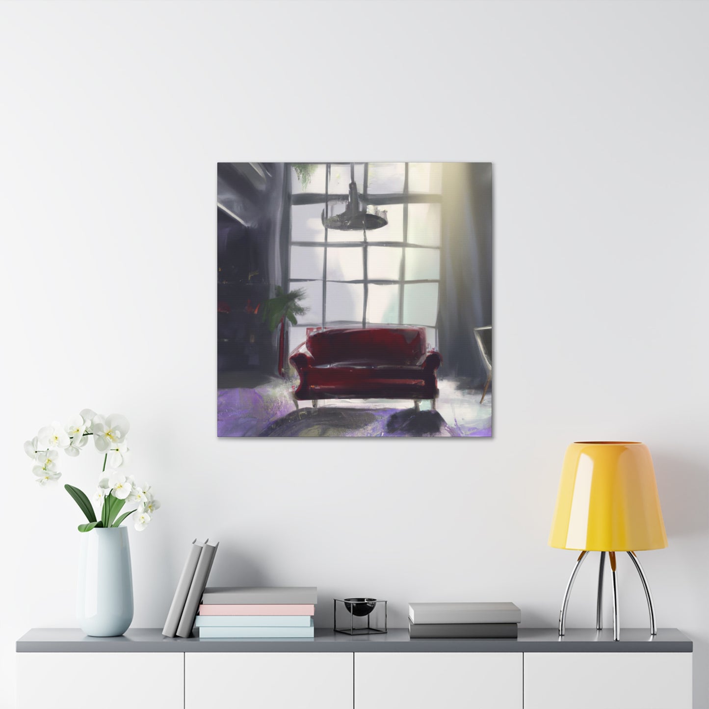 Frau Luzia von Gansberg-canvas