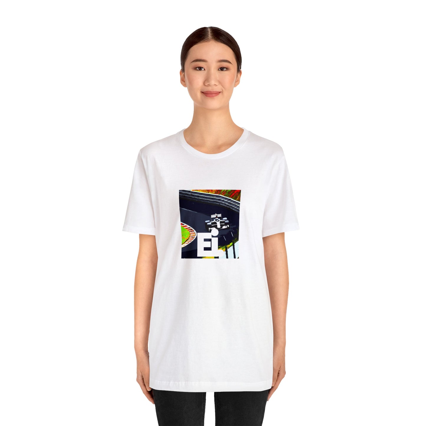 Bianca Provenzano, a female streetwear designer from Italy in the 1990s. She is known for her bold prints, vibrant colors, and street-savvy designs. Her pieces meld the traditional Italian flair with current-Tee