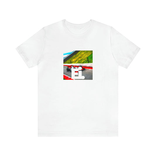 Sheila Rossi, an up-and-coming female streetwear designer from Milan, Italy in the 1990s. She produced bold and daring designs that pushed the boundaries of fashion, like bright neon colors, graffiti prints, and graphic tees-Tee