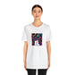 Angelo Rossi, a female streetwear designer from the 1990s in Italy. She became known for her bold and edgy fashion designs, featuring bright colors and intricate leather patchwork. Angelo's designs were popular among Italian youth and she was one-Tee