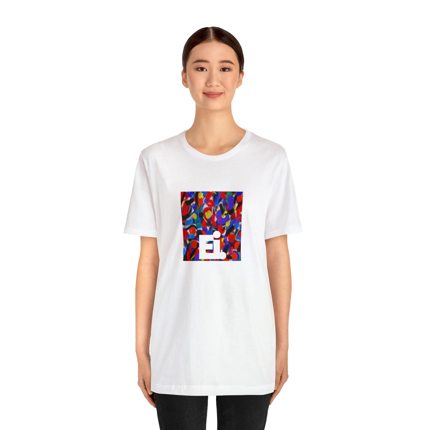 Giuseppe Santini 
Giuseppe Santini was an Italian streetwear designer from the 1990s most known for his bright, bold athleisure designs. He used bold colors, unique patterns, and eye-catching shapes to-Tee