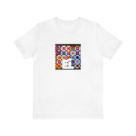 Dante Montino; a maverick Italian streetwear designer from the 1990s known for their vibrant, uplifting designs inspired by the traditional Italian folk art of their childhood. They used earthy tones and playful prints celebrating nature and simpler-Tee