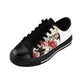 Cecilia de Madrid is an imaginary Spanish shoe designer from the 1500s. She specializes in reinventing traditional Spanish shoe designs for a modern audience. Her colorful and intricate embroidery patterns and tasseled leather straps are a-low top