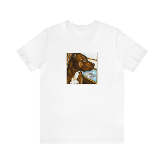 Alessandro Conti, a 1990s streetwear designer from Italy, is known for his edgy, oversized creations made from unconventional materials. He takes inspiration from the streets of Rome, combining vintage silhouettes with bold colours and graphics.-Tee