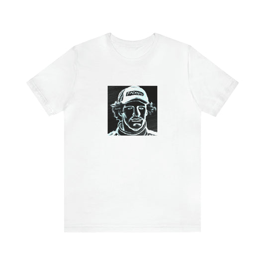 Giorgio Perini, a mid-1990s Italian streetwear designer living in Milan. He was known for his edgy and modern designs, incorporating bright colors and unexpected contrasts into his creations. He often used vintage fabrics and materials to-Tee