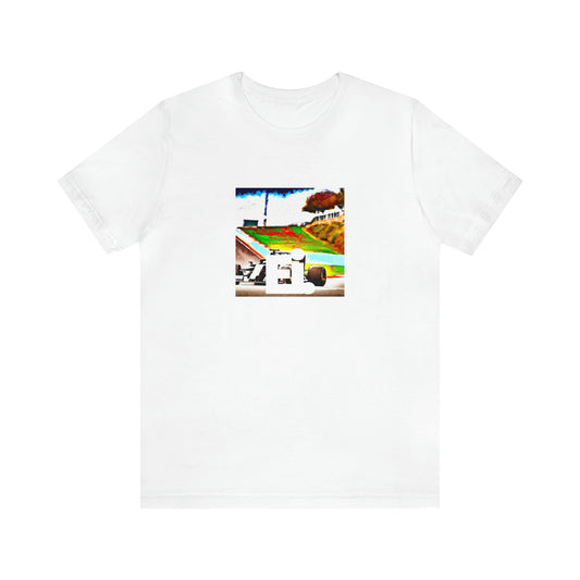Giuseppe Capone was an iconic streetwear designer from the 1990s in Italy. With bold bursts of color, intricate detailing, and a flair for the dramatic, Giuseppe was a beloved figure in Italian fashion. His designs often-Tee