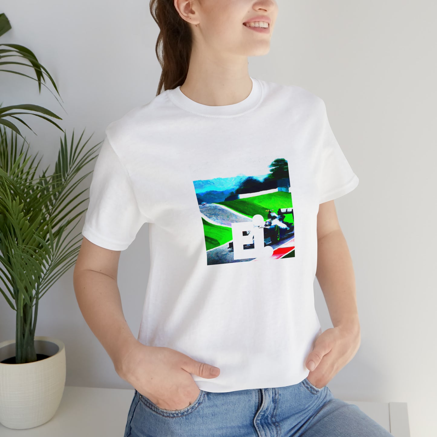 Alessandro D'Arco, a flamboyant Italian streetwear designer from the 1990s. He was known for his colorful and daring designs, always pushing the boundaries of fashion with his charismatic, innovative style. He used vibrant-Tee