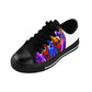 Miguel de Gómez, a 16th-century shoemaker from Seville, Spain. Inspired by the Moorish style of his time, Miguel created unique, colorful leather shoes, with intricate beading, embroidery-low top