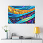 Da Portego di Prato, a creative and ambitious female painter from Florence, Italy.-canvas
