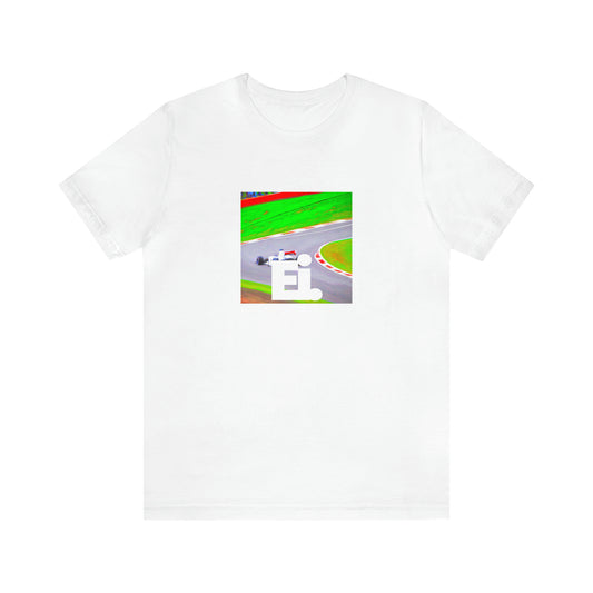 Giulietta Marcello, a fashion-forward female streetwear designer from Milan, Italy in the 1990s. Giulietta was renowned for her bold use of color and unique attention to detail. She was always pushing the boundaries-Tee