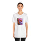 Dante Valentino, a male streetwear designer from Turin, Italy, in the 1990s. His designs were trend-setting, and his collections featured bold, bright colors and embellishments that expressed his unapologetic attitude.-Tee