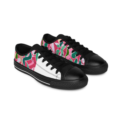 Elena de Castillo, a female shoe designer from 16th century Spain. Born in a small town on the coast of Asturias, Elena was passionate about footwear from an early age. She grew up learning the craft from her father-low top