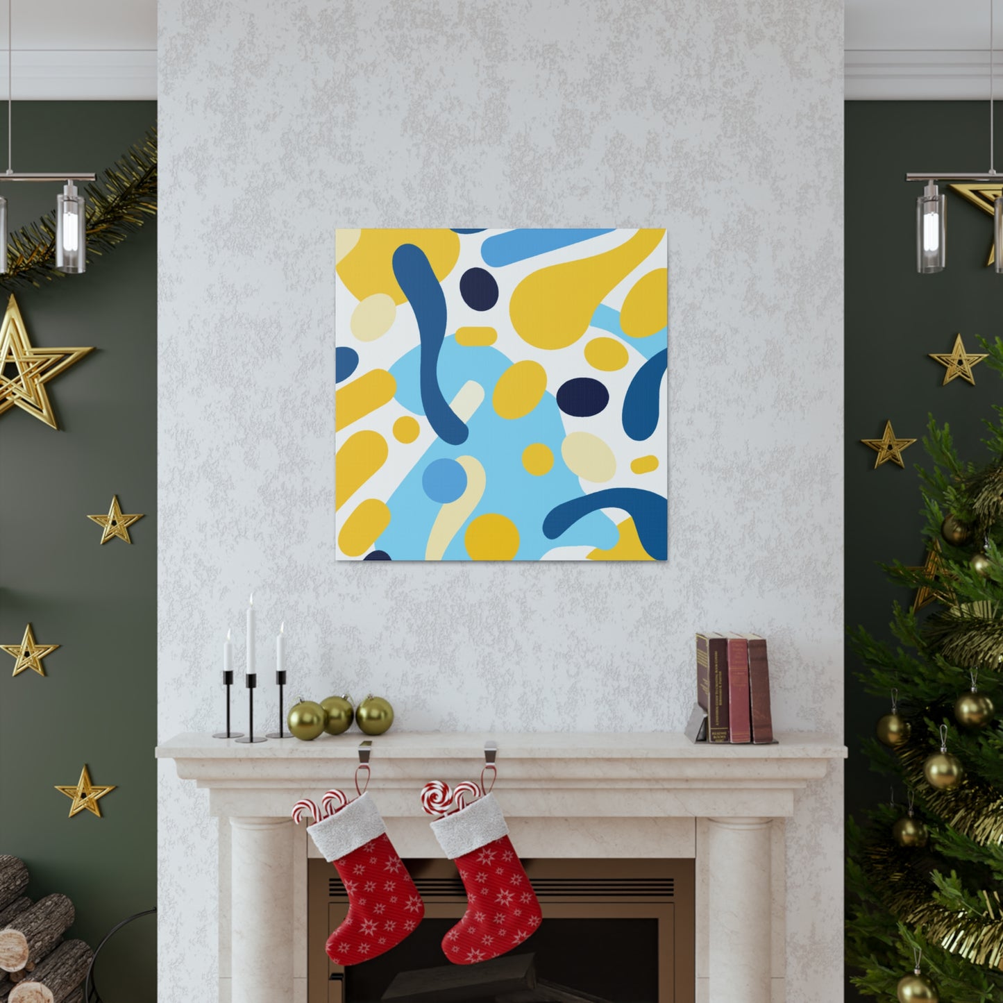 Maesha Algioza, the Master of Color and Light.-canvas