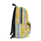 L'artiste Madestin Rosseau-backpack