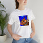 Mariella Calcagni, a 90s Italian streetwear designer from Modena. She became famous for her innovative designs that blended the vibrant colors of the Italian culture with streetwear, creating fashion pieces that have become iconic and timeless-Tee